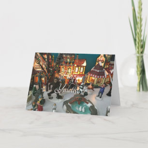 Vliegtuig Feestdagen Kaart