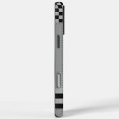 Vliegtuig Fuselage Rivet Metal Gecontroleerd Case-Mate iPhone Case (Achterkant / Rechts)