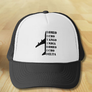 Vliegtuig Gepensioneerd Nato Fonetisch Alfabet Luc Trucker Pet