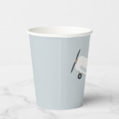 Vliegtuig Gepersonaliseerde Jongens Verjaardag Papieren Bekers (Rechts)