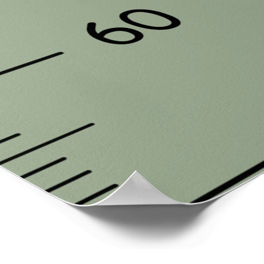 Vliegtuig Groeigrafiek Poster (Hoek)