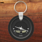 Vliegtuig-kantelcoördinator Sleutelhanger (Voorkant)