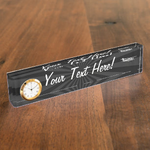 Vliegtuig Klassieke Cessna Silhouette Flying Sunbu Naambordje