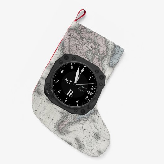 Vliegtuig Kleine Kerstsok (Voorkant (Hangend))