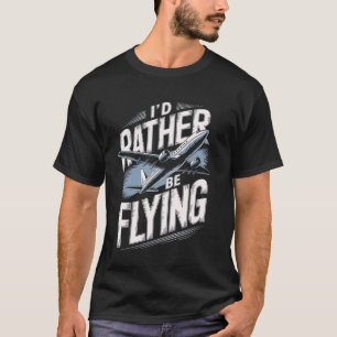 Vliegtuig Luchtvaart Humor Piloot Aviator Navigato T-shirt