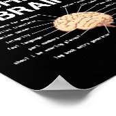 Vliegtuig Mechanics Brain Funny Airicopter Poster (Hoek)