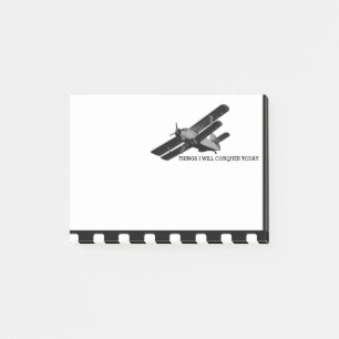 Vliegtuig, New Horizons, Motivatie (Plane kantoor) Post-it® Notes