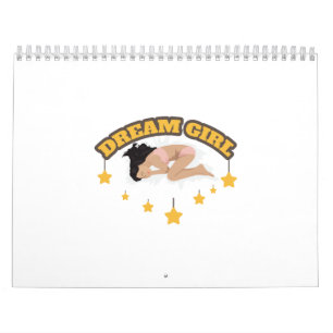 Vliegtuig Nose Art Dream Girl Gift Idee Kalender