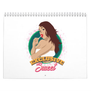 Vliegtuig Nose Art Girl Exclusief Sweet Gift Idee Kalender