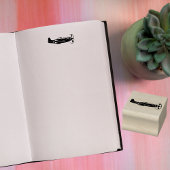 vliegtuig P-51 Mustang Rubberstempel