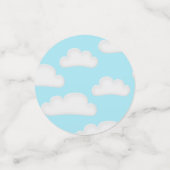 Vliegtuig Party Table Confetti (Kleine voorkant)