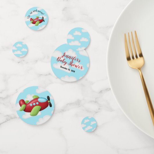 Vliegtuig Party Table Confetti (Groep)