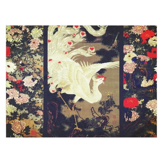 VLIEGTUIG PHOENIX, Veer, hart Valentijnsdag Tafelkleed (Voorkant (Horizontaal))