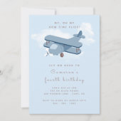 Vliegtuig Pilot Boy's Birthday Kaart (Voorkant)