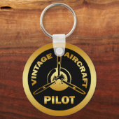  VLIEGTUIG PILOT SLEUTELHANGER (Voorkant)