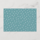 Vliegtuig Pilot Teddy Bear Words of Wisdom Informatiekaartje (Achterkant)