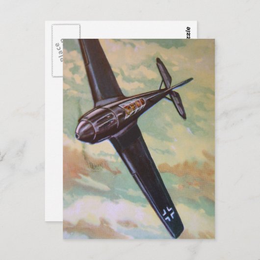  Vliegtuig Post Card Briefkaart (Voorkant / Achterkant)