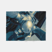 Vliegtuig propeller fleece deken (Voorkant (Horizontaal))