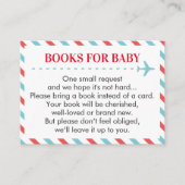 Vliegtuig Reisboeken voor Baby Boek Aanvraag Kaart (Voorkant)
