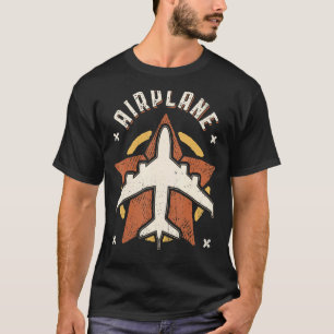 Vliegtuig Retro Classic T-shirt