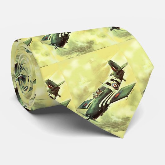 vliegtuig stropdas (Opgerold)