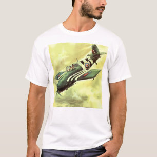 vliegtuig t-shirt