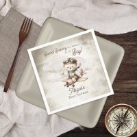 Vliegtuig Teddy Bear Special Delivery Baby shower