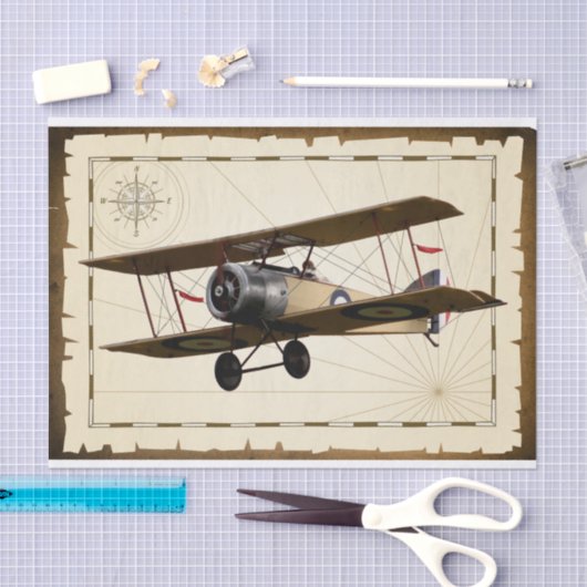 vliegtuig tissuepapier (Craft)