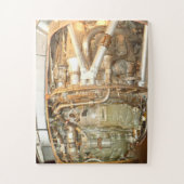 Vliegtuig Turboprop Engine Foto Legpuzzel (Verticaal)