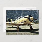  vliegtuig uit Museum Briefkaart (Voorkant / Achterkant)