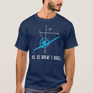 Vliegtuig van het vliegtuig Dit is hoe ik het T-sh T-shirt
