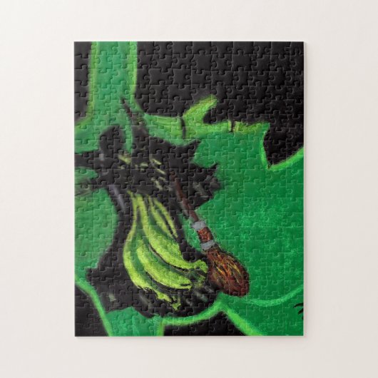 VLIEGTUIG VAN OZ WICKED WITCH LEGPUZZEL (Verticaal)
