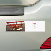  vliegtuig van Shirley Taylor Bumpersticker (Op auto)