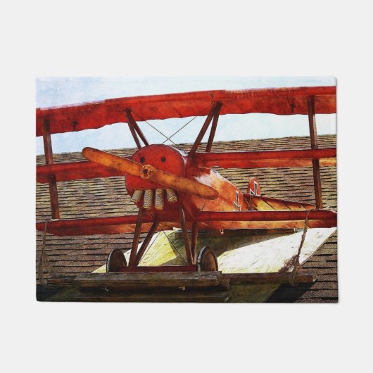 vliegtuig van Shirley Taylor Deurmat (Voorkant)