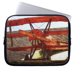  vliegtuig van Shirley Taylor Laptop Sleeve