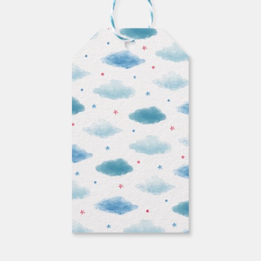 Vliegtuig Verjaardag Oh Mijn tijd vliegt Dank u La Cadeaulabel (Achterkant)