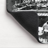 Vliegtuig vervoerder Nimitz Mousepad Muismat (Hoek)