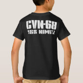 Vliegtuig vervoerder Nimitz Shirt (Achterkant)