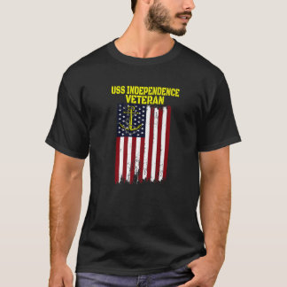 Vliegtuig Vervoerder USS Independence CV-62 CVA-62 T-shirt