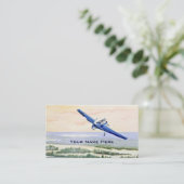  Vliegtuig Visitekaartje (Staand voorkant)