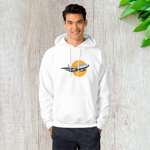 Vliegtuig Vliegend Mannen Hoodie