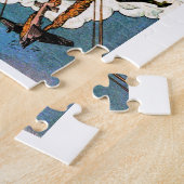Vliegtuig voor brandbestrijding legpuzzel (Zijkant)