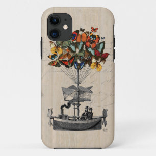 Vliegtuig voor de vlinder 2 iPhone 11 hoesje