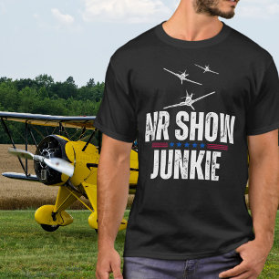 Vliegtuig WOII Militair Vliegwezen Luchtvaartshow T-shirt