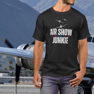 Vliegtuig WWII Militaire Luchtvaart Airshow Junkie T-shirt