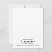 Vliegtuigaankomst Kaart (Achterkant)