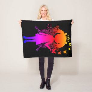 Vliegtuigbak, 30 x 40 inch fleece deken