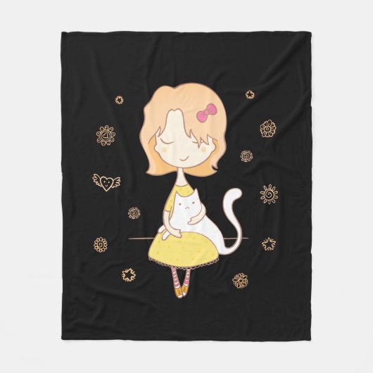 Vliegtuigbak, 50 x 60 inch fleece deken (Voorkant)