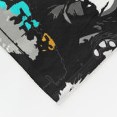 Vliegtuigbak, groot 60 x 80 inch fleece deken (Hoek)