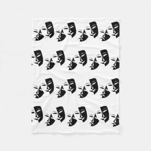 Vliegtuigbak, klein, 30 x 40 inch fleece deken